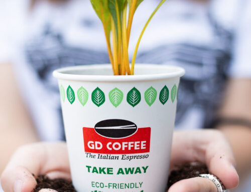 La nostra linea GD COFFEE take away è #plasticfree